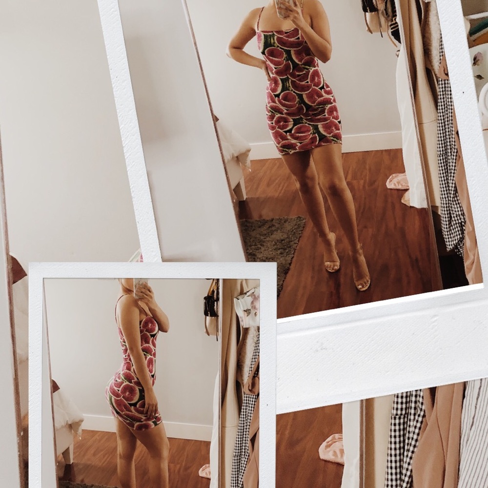 Watermelon dress. NWOT